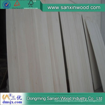 Paulownia Wood Lumber Precio imprimado Paulownia Wood en venta